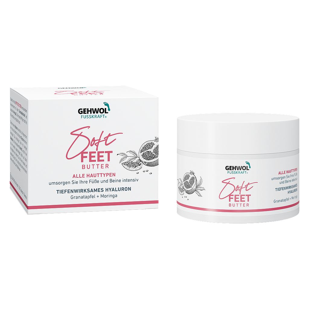 GEHWOL FUSSKRAFT® Soft Feet Butter, 100 ml Tiegel