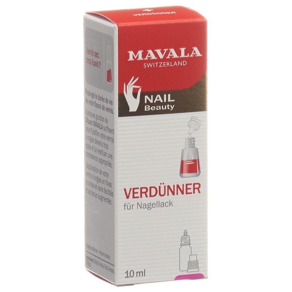 MAVALA Verdünner für Nagellack, Diluant pour vernis à ongles, 10 ml