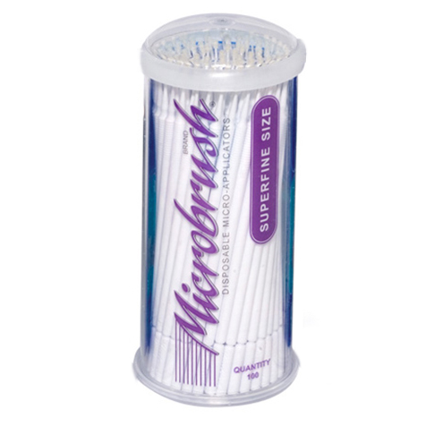 Microbrush Original 'Super Fine', weiss, 100 Stück