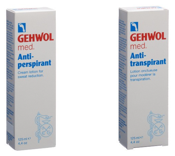 GEHWOL med® Antitranspirant, 125 ml GB/F