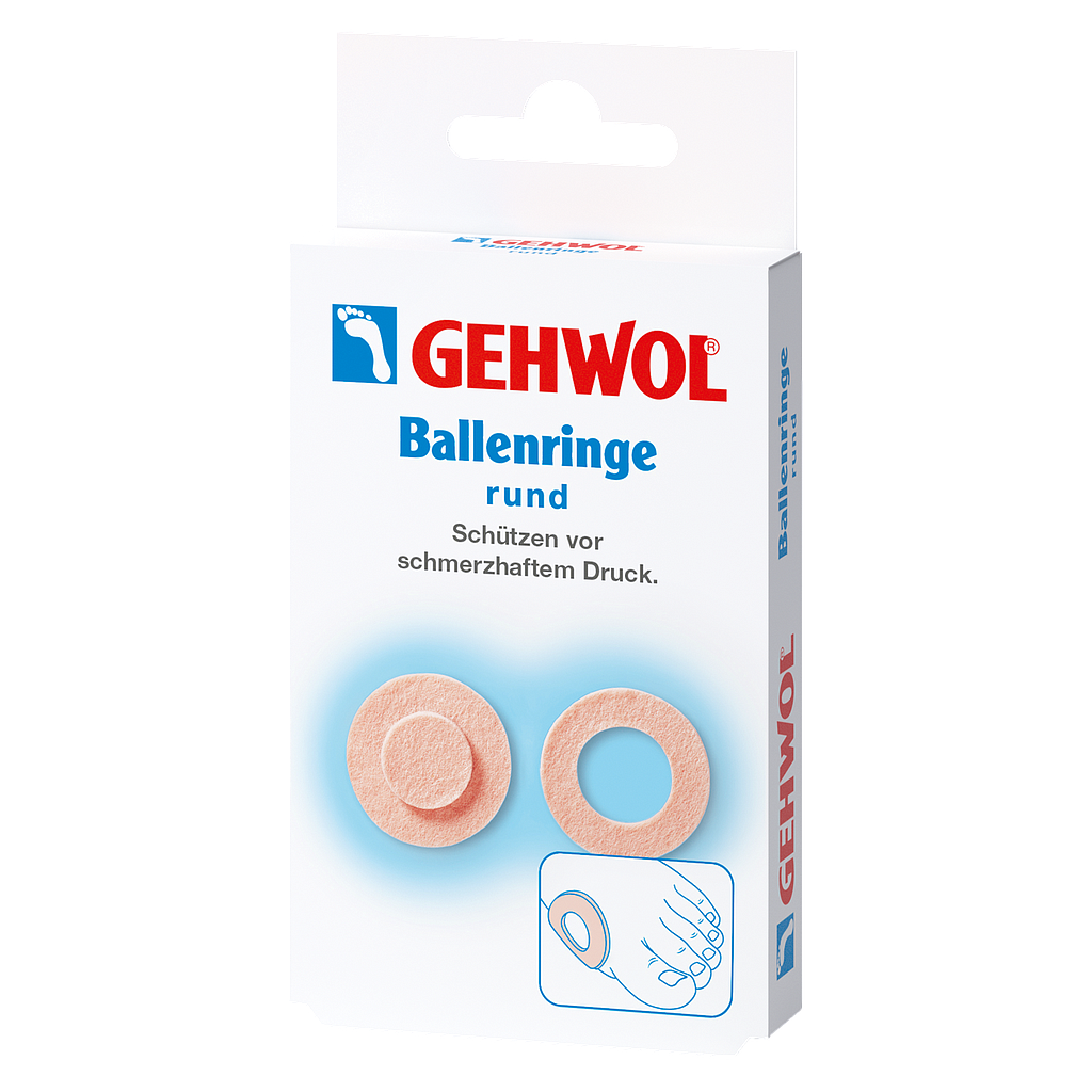 GEHWOL® Ballenringe rund, 6 Stück