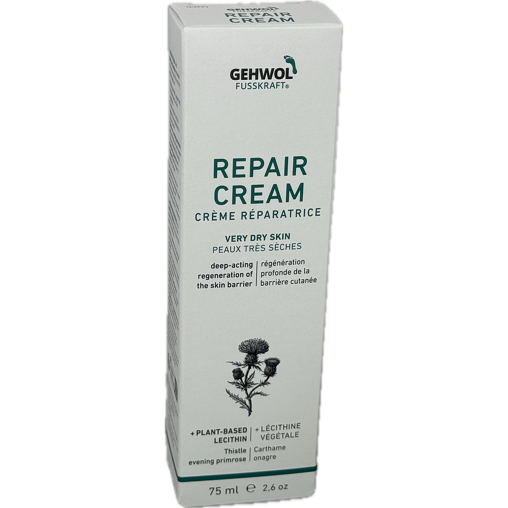 GEHWOL® FUSSKRAFT Crème Réparatrice, GW FK Repair Cream, 75 ml, GB/F/NL/D