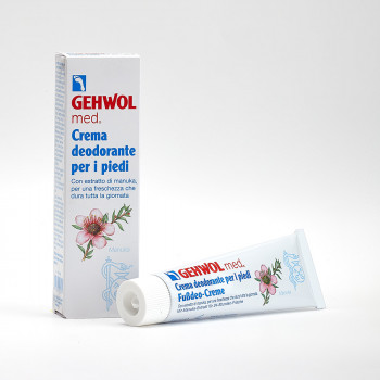 GEHWOL med® Crema deodorante per i piedi, GW med® Fussdeo-Creme, 75 ml D/I