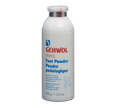 GEHWOL med® Poudre podologique, GW med® Fusspuder, Dose 100 g GB/F