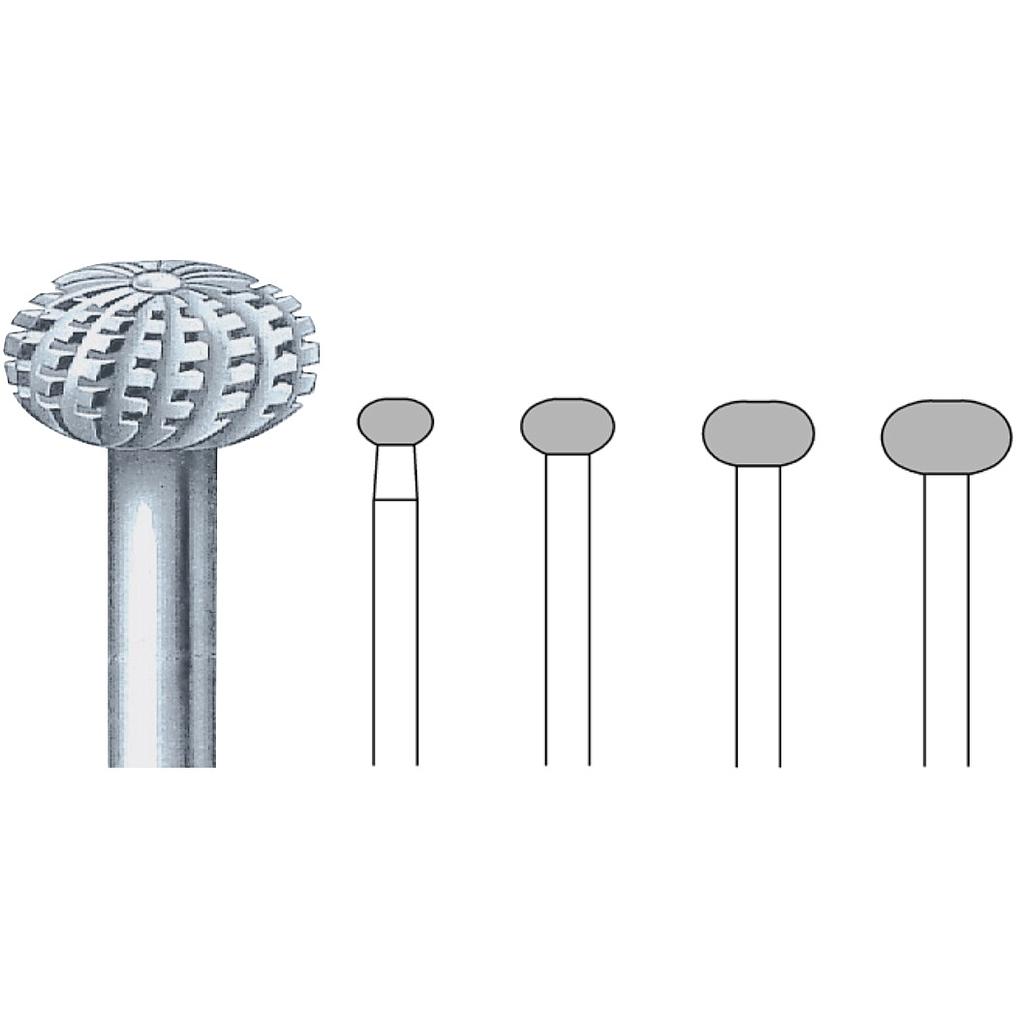 Busch Stahl-Fräser inox 84RS, 2 Stück