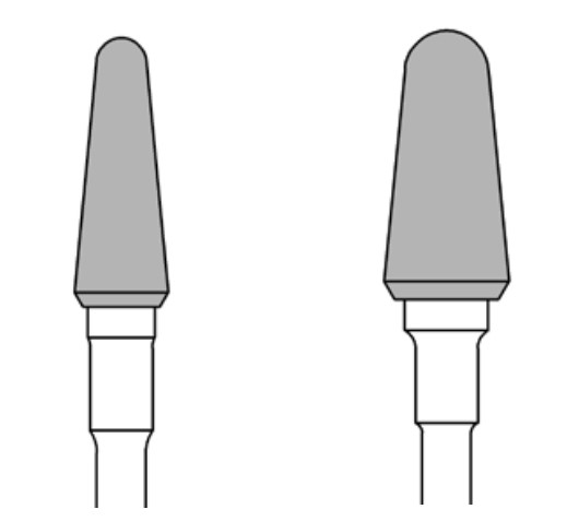 Busch Hartmetall-Fräser 429SGX, sehr grobe X-Verzahnung, 1 Stück