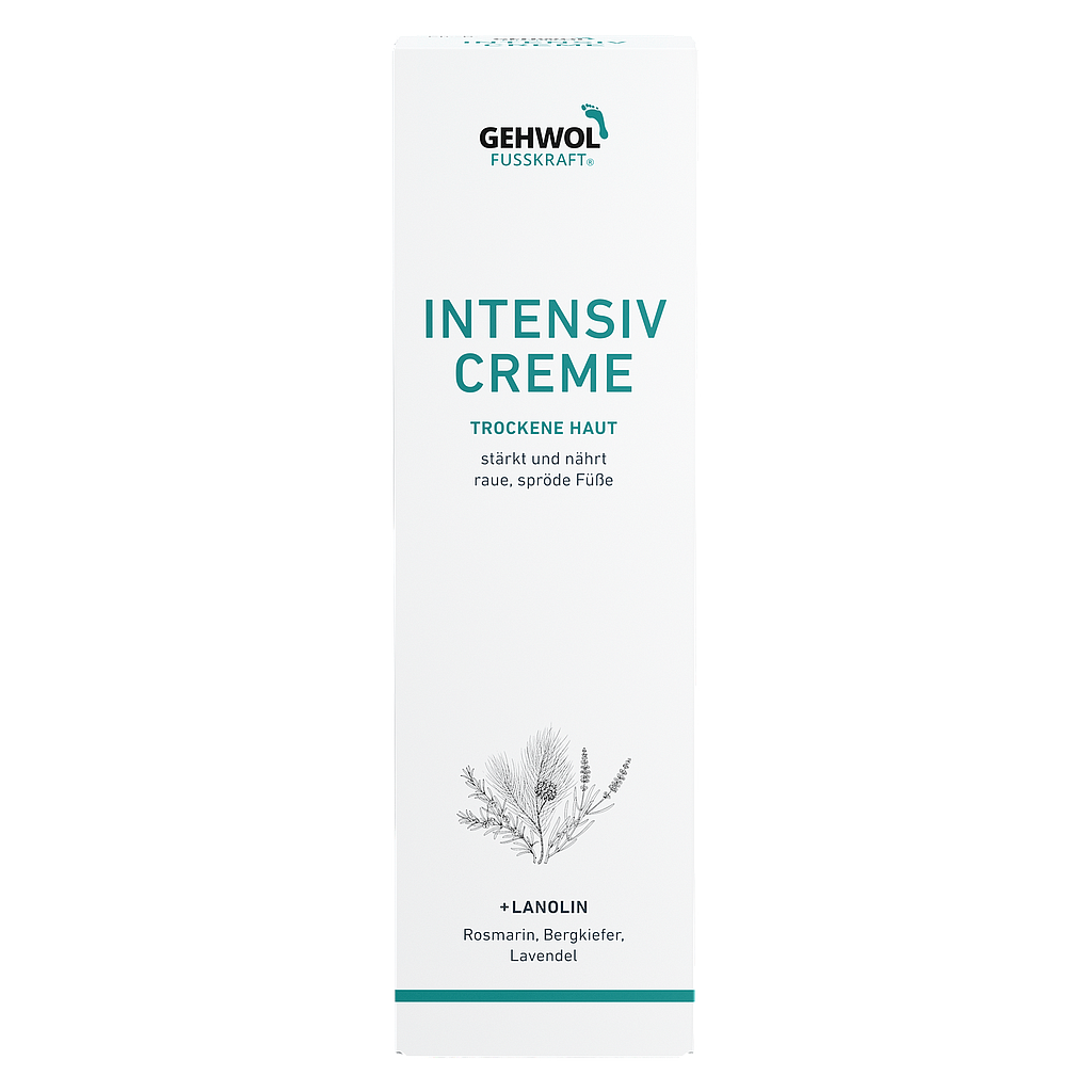 Deko Faltschachtel GEHWOL FUSSKRAFT® Intensiv Creme
