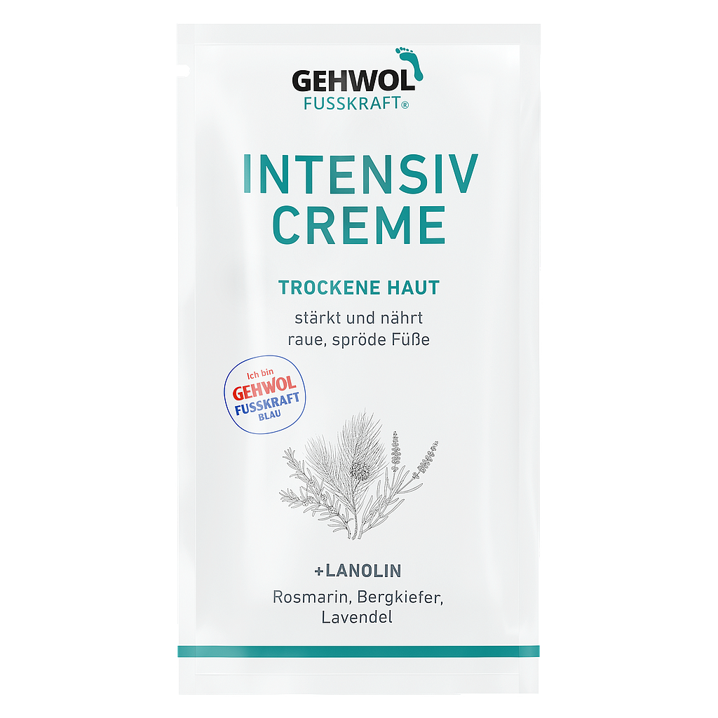 Probe GEHWOL FUSSKRAFT® Intensiv Creme (Blau), 5 ml