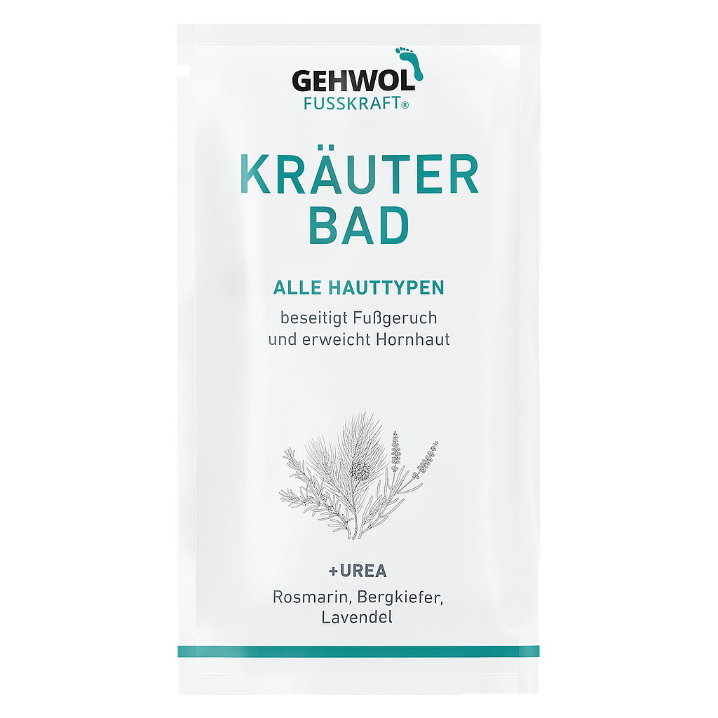 Probe GEHWOL FUSSKRAFT® Kräuter Bad, 15 g
