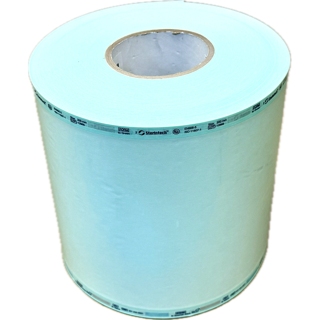 Sterintech™ Sterilverpackung  Sterilfolie, Rolle mit Folienseite aussen, 20 cm x 200 m