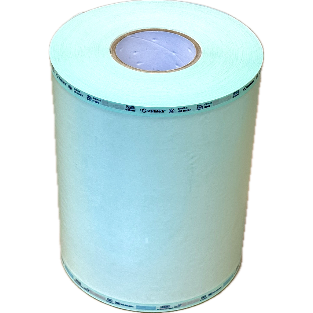 Sterintech™ Sterilverpackung / Sterilfolie, Rolle mit Folienseite aussen, 25 cm x 200 m