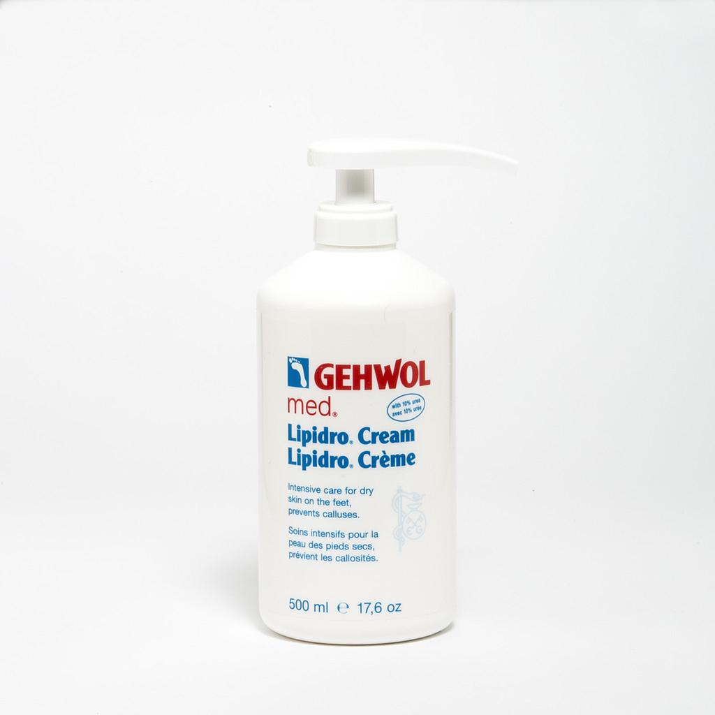 GEHWOL med® Lipidro-Crème, avec 10% urée, 500 ml GB/F
