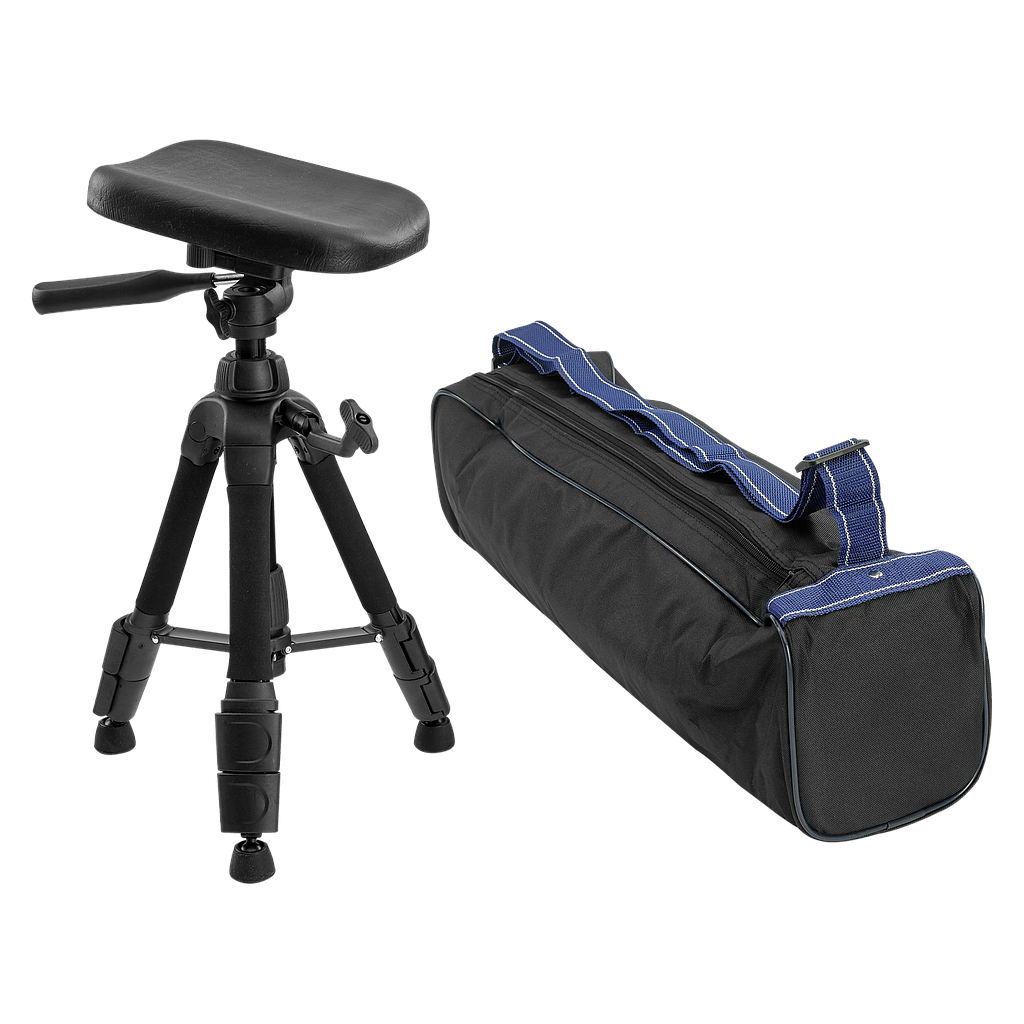 GERLACH TECHNIK Transportable Beinstütze, Höhe 41 - 77 cm, mit praktischem Trageetui