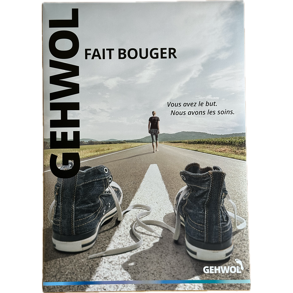 GEHWOL FUSSKRAFT® Affiche 'Objectif', Format DIN A2 - 42 x 60 cm
