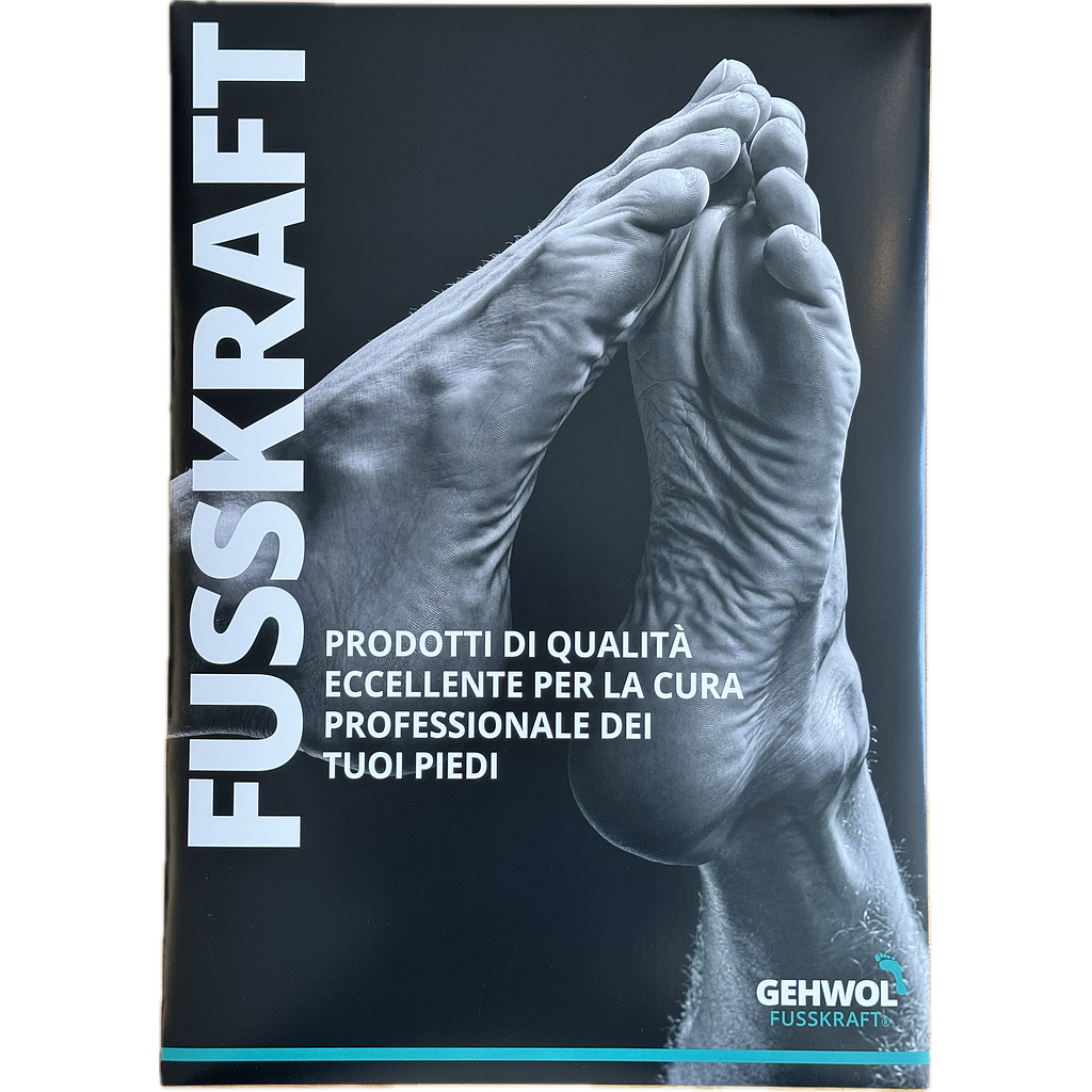 GEHWOL FUSSKRAFT® Manifesto 'Prodotti di qualità eccellente', Format DIN A2 - 42 x 60 cm