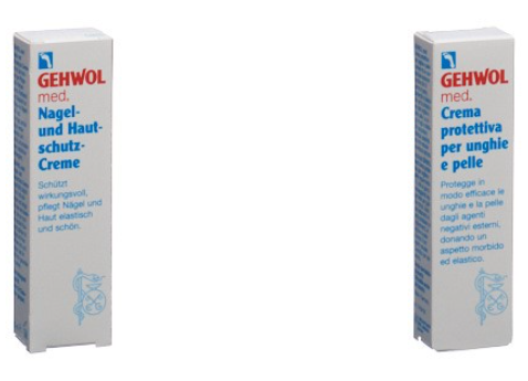 GEHWOL med® Crema protettiva per unghie e pelle, GW med® Nagel- und Hautschutzcreme, 15 ml D/I