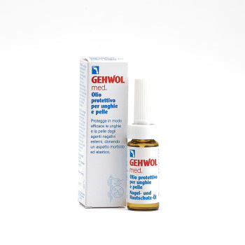 GEHWOL med® Crema protettiva per unghie e pelle, GW med® Nagel- und Hautschutzcreme, 15 ml D/I