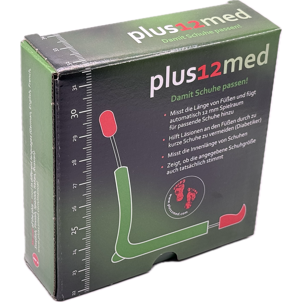 Schuh-Innen-Messgerät, plus12med