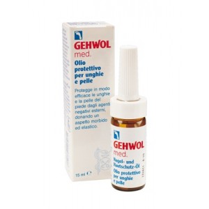 GEHWOL med® Olio protettivo per unghie e pelle, GW med® Nagel-/Hautschutzöl, 15 ml D/I