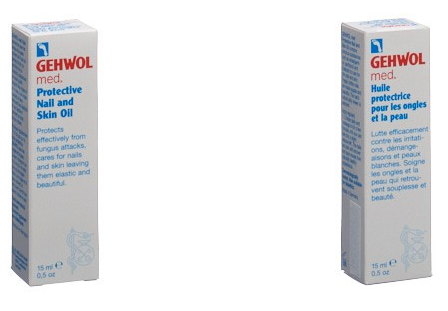 GEHWOL med® Huile protectrice pour les ongles et la peau, GW med® Nagel-/Hautschutzöl, 15 ml GB/F
