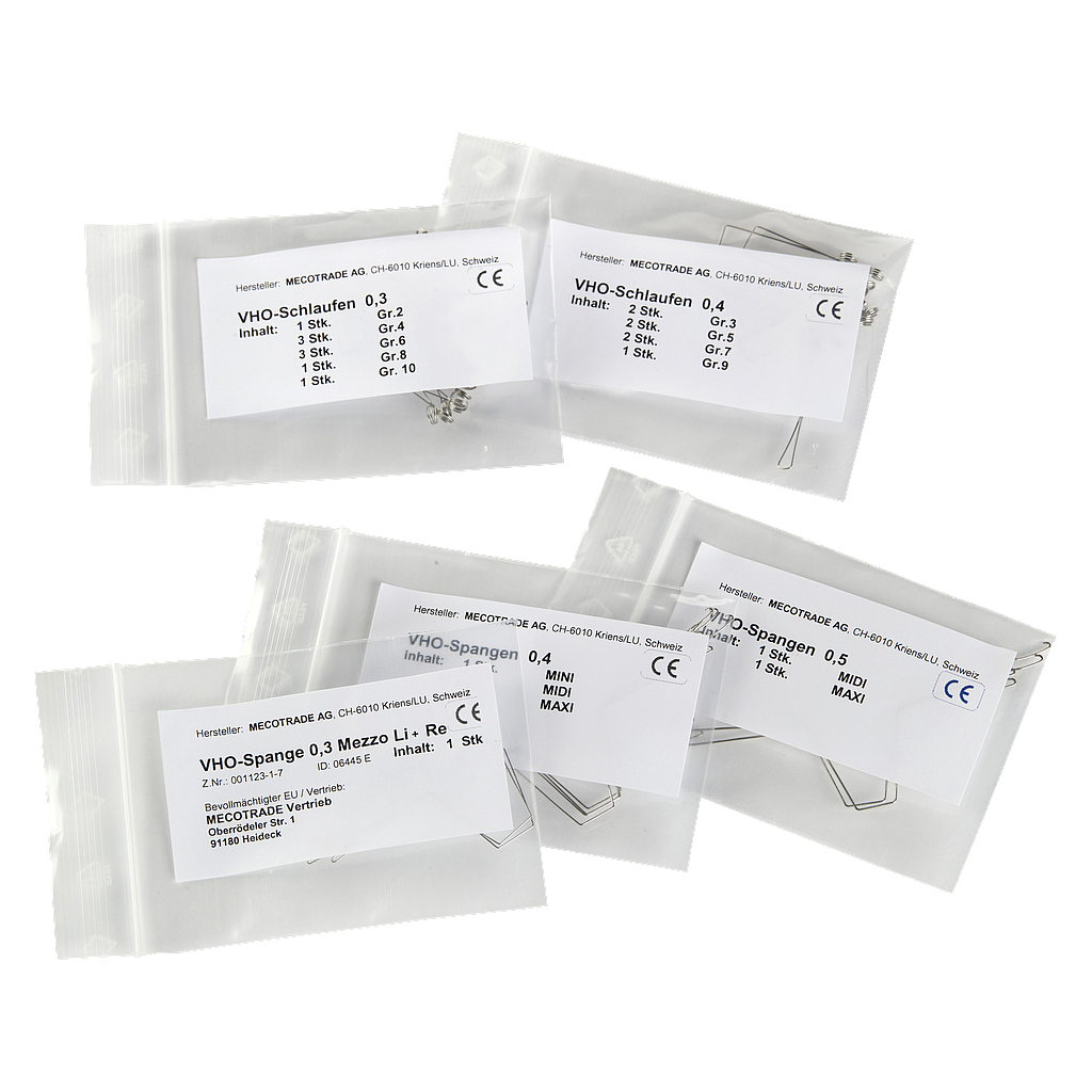 VHO-Osthold-Spange Test-Set (ohne Kasten)