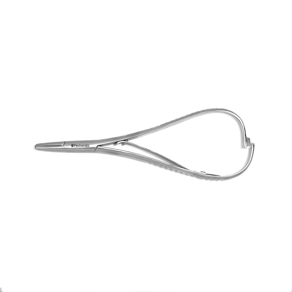 Pediando® Nadelhalter OR 770 gerieft, inox, 14 cm