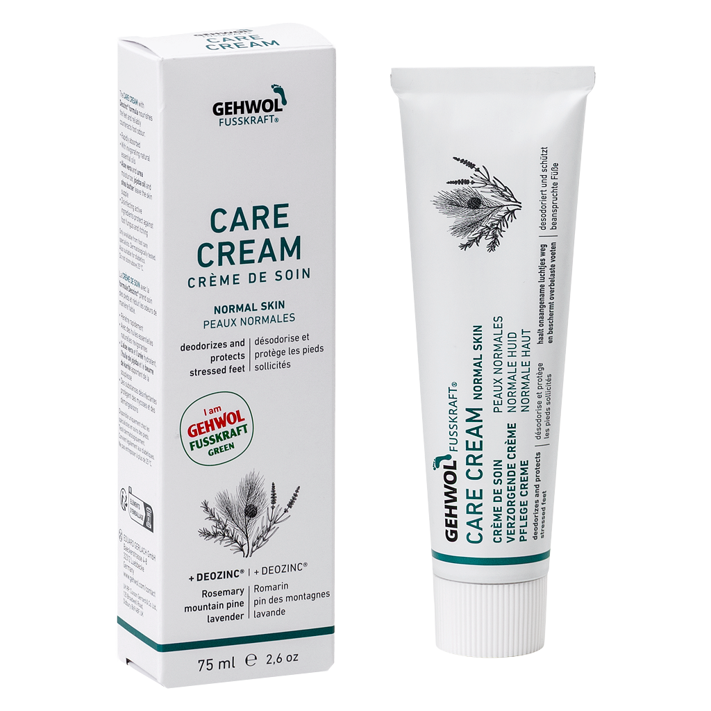 GEHWOL FUSSKRAFT® Crème De Soin / Care Cream (vert), GW FK Pflege Creme (grün), 75 ml F/GB/NL/D
