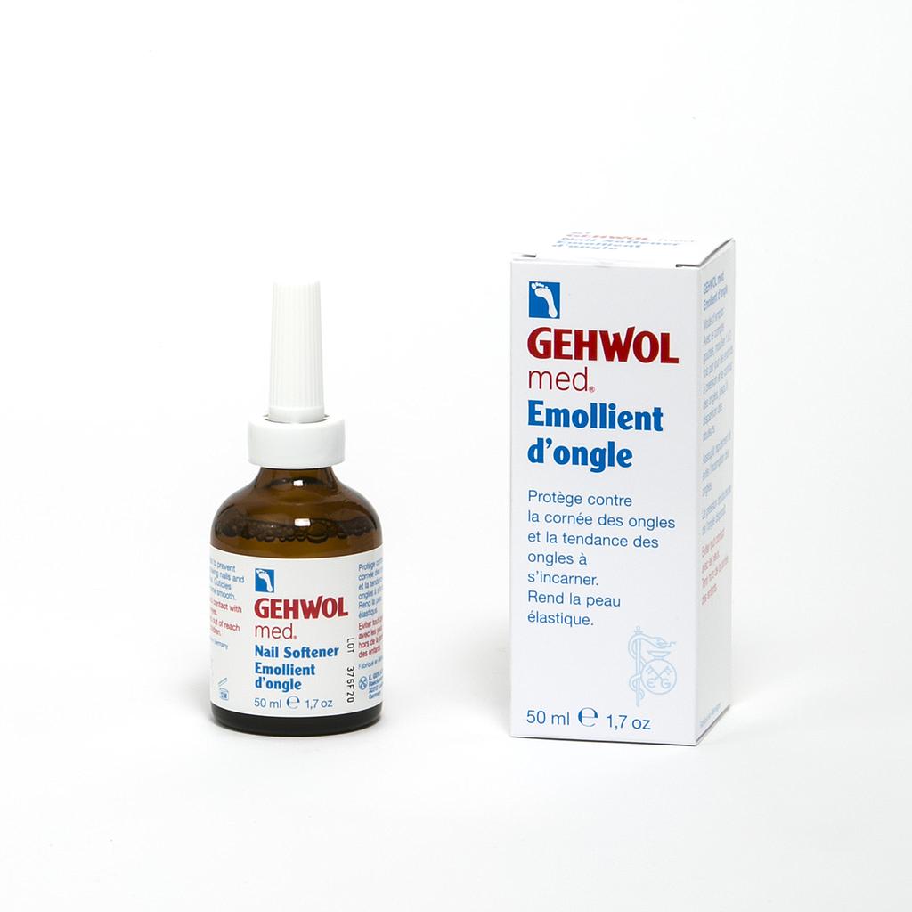 GEHWOL med® Emollient d'ongle, GW med® Nagelweicher, 50ml GB/F