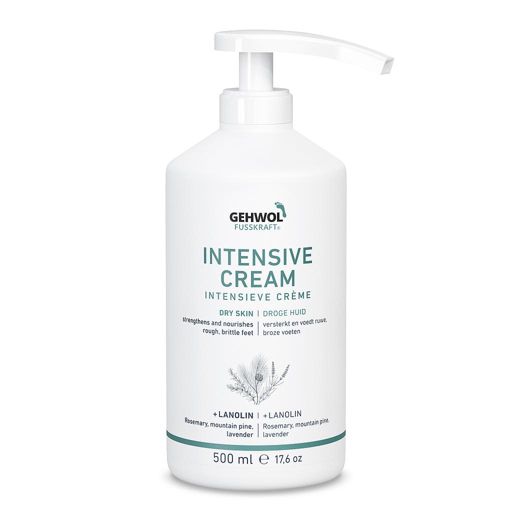 GEHWOL FUSSKRAFT® Crème Intense (bleu), GW FK Intensiv Creme (blau), GB/F/NL/D, 500ml