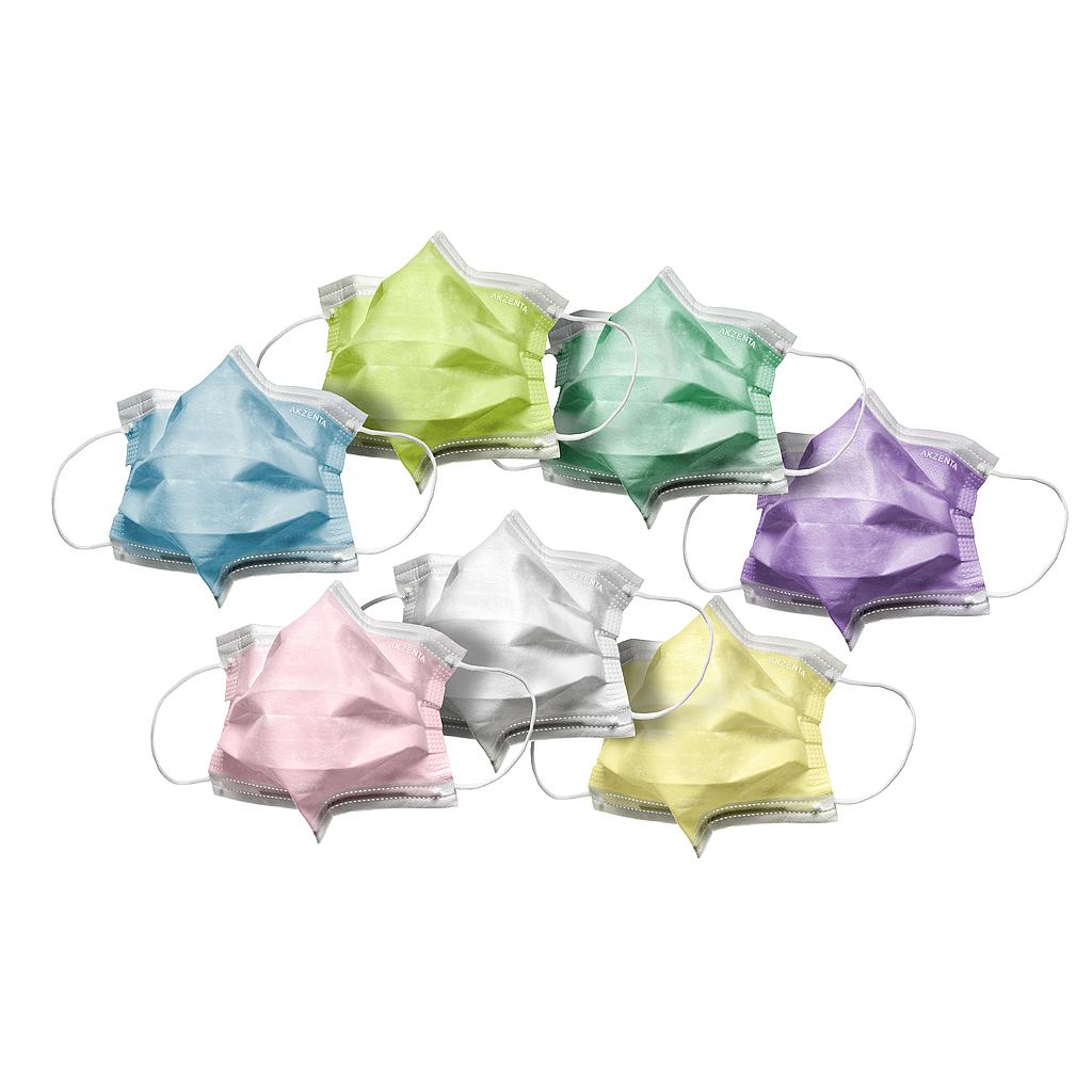 Akzenta ONE® Top Mask Ultrasafe &amp; Perfectfit, Mund- und Nasenschutzmaske Typ IIR, 50 Stück