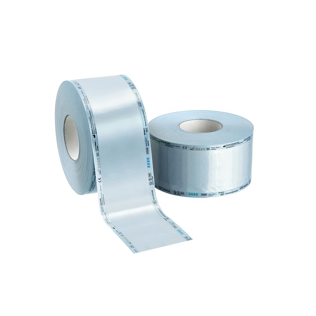 Akzenta PRIME ONE® Top Safe Sterilverpackung / Sterilfolie, Rolle mit Folienseite aussen 100 mm x 200 m