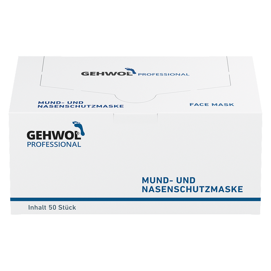 GEHWOL® PROFESSIONAL Mund- und Nasenschutzmaske, 3-lagig, 50 Stück