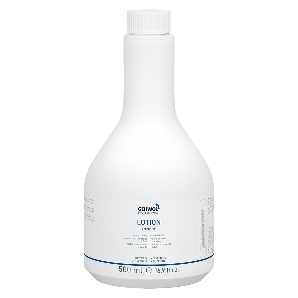 GEHWOL® PROFESSIONAL Lotion (ohne Sprühkopf), 500 ml, D/GB/NL/F/I