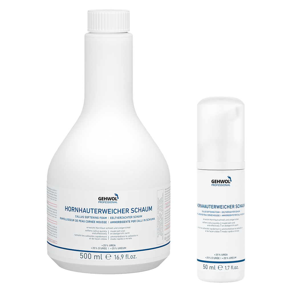 GEHWOL® PROFESSIONAL Hornhauterweicher Schaum, 500 ml, D/GB/NL/F/I