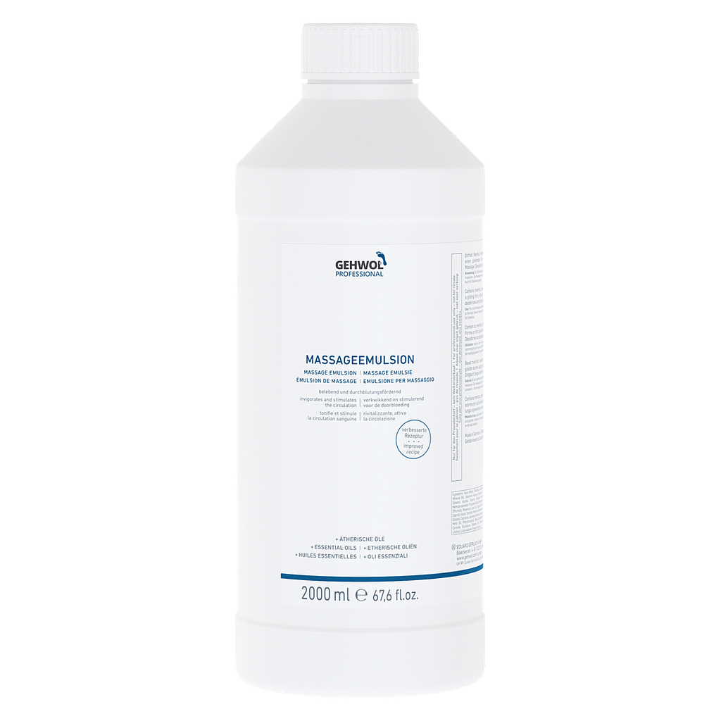GEHWOL® PROFESSIONAL Massageemulsion, 2000 ml D/GB/F/NL/I