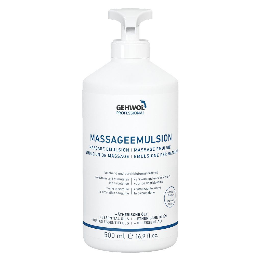 GEHWOL® PROFESSIONAL Massageemulsion, 500 ml D/GB/F/NL/I