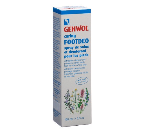GEHWOL® Spray des soins et déodorant pour les pieds, GW pflegendes Fussdeo, 150 ml GB/F