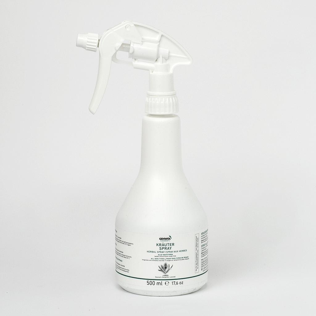 GEHWOL FUSSKRAFT® Kräuter Spray (Kräuterlotion) mit Sprühkopf, D/GB/F/NL/I, 500 ml