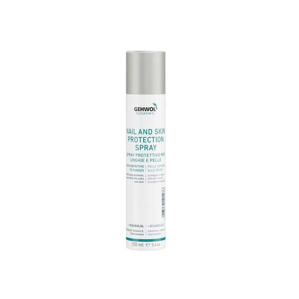 GEHWOL FUSSKRAFT® Spray protettivo per unghie e pelle, GW FK Nagel- und Hautschutz-Spray, 100 ml GB/I