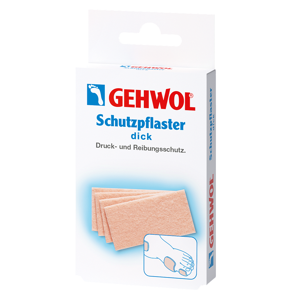 GEHWOL® Schutzpflaster dick, 90 x 45 mm, 4 Stück