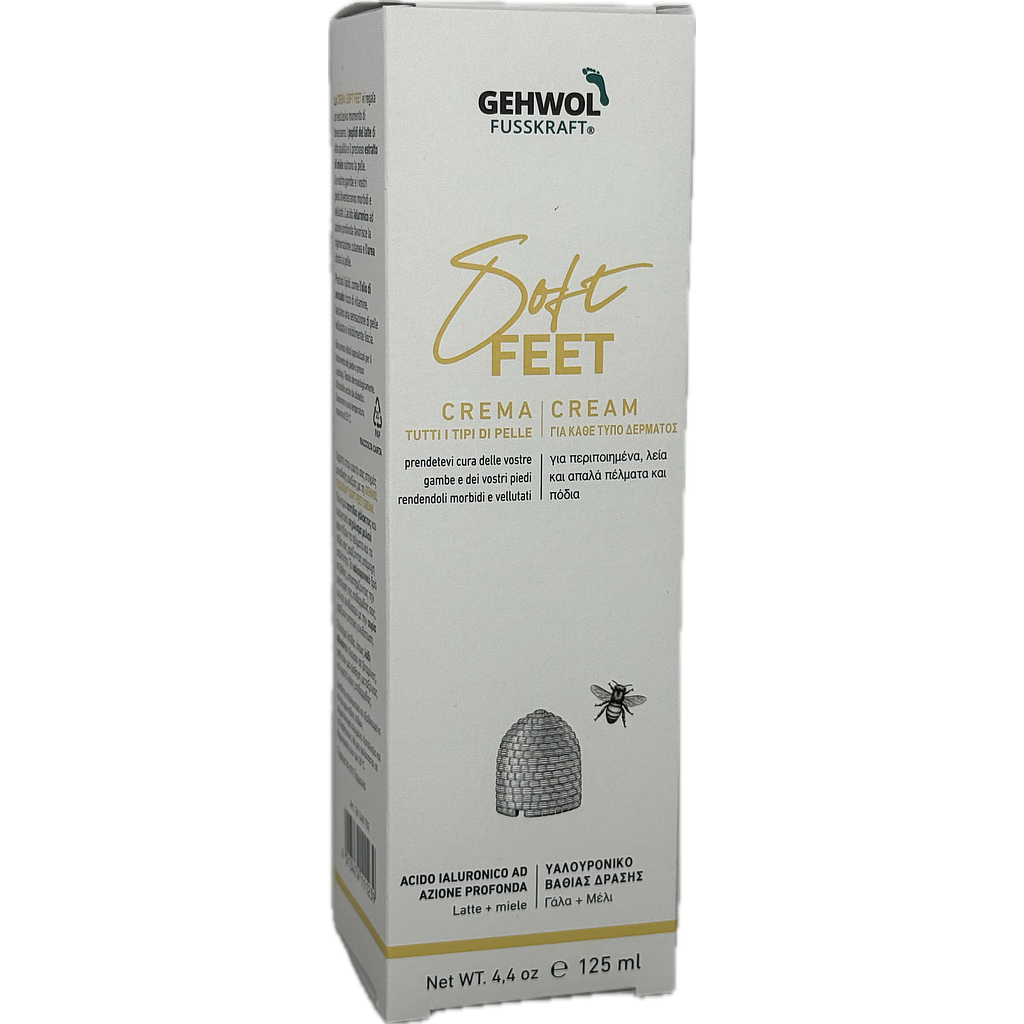 GEHWOL FUSSKRAFT® Soft Feet Crema, 125 ml, US/ES/I/GR