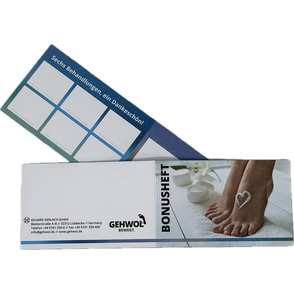 GEHWOL® Bonusheft Deutsch, 25 Stück