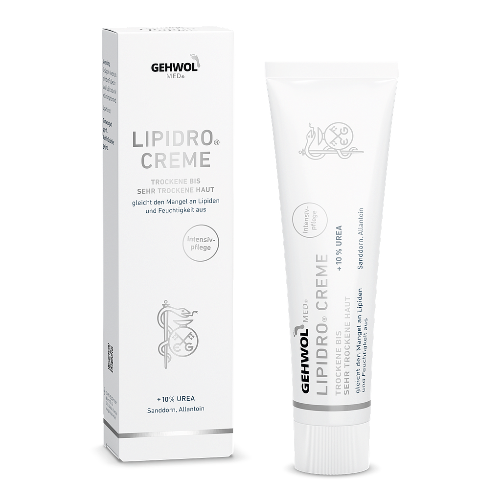 GEHWOL MED® Lipidro® Creme, mit 10% Urea, 125 ml