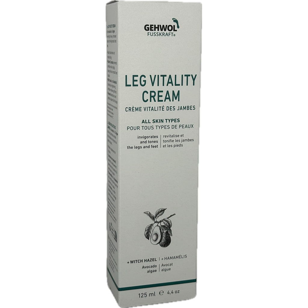 GEHWOL FUSSKRAFT® Vitalité des jambes, GW FK Bein Vital, 125ml F/GB/NL/D
