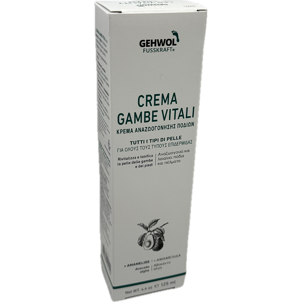 GEHWOL FUSSKRAFT® Crema Gambe Vitali, GW FK Bein Vital, 125ml D/I