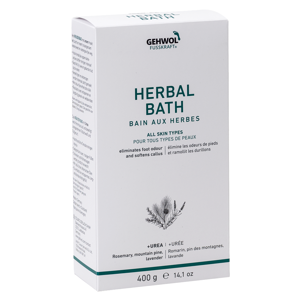 GEHWOL FUSSKRAFT® Bain aux herbes, GW FK Kräuter Bad, 400 g F/GB