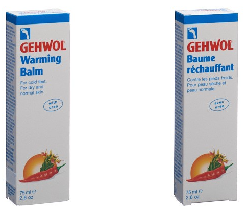 GEHWOL® Baume réchauffant, GW Wärme-Balsam, 75 ml GB/F