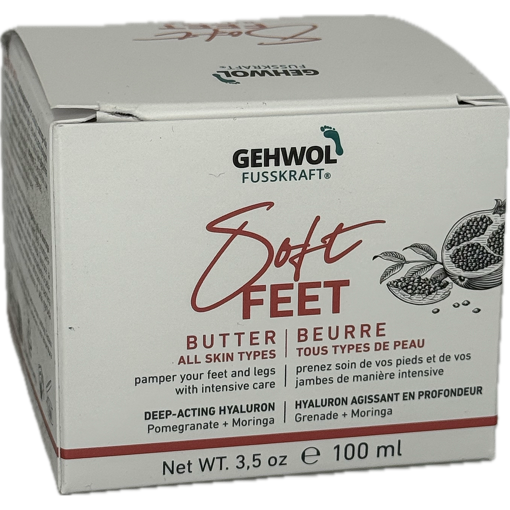 GEHWOL FUSSKRAFT® Soft Feet Beurre/Burro, 100 ml Tiegel F/GB/NL/I