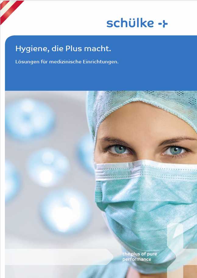 Schülke® Hygiene, die Plus macht. A4, 40 Seiten