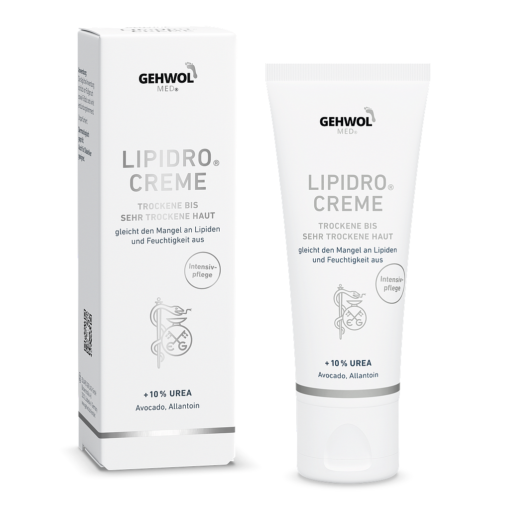 GEHWOL MED® Lipidro® Creme, mit 10% Urea, Kunststofftube, 40 ml